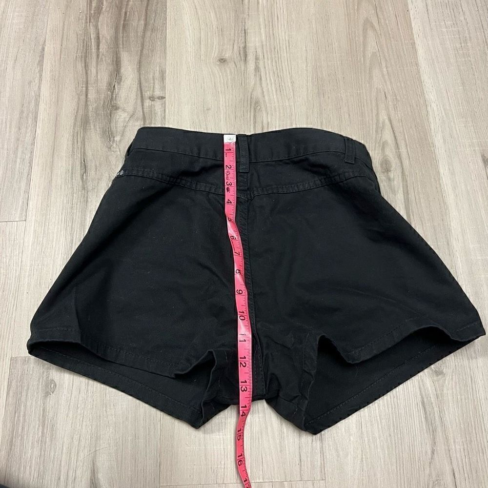 NWT vintage deadstock Y2k Jordache Black Button up Short Size 11/12 - Picture 7 of 14